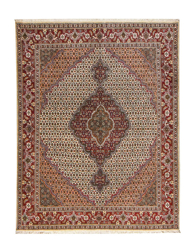 タブリーズ - 40 Raj 絨毯 198x154cm - ペルシャ絨毯
