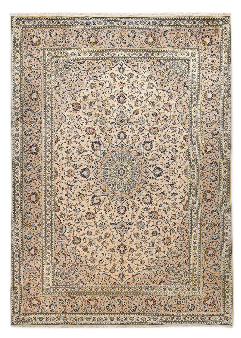 カシャーン 絨毯 345x246cm - ペルシャ絨毯