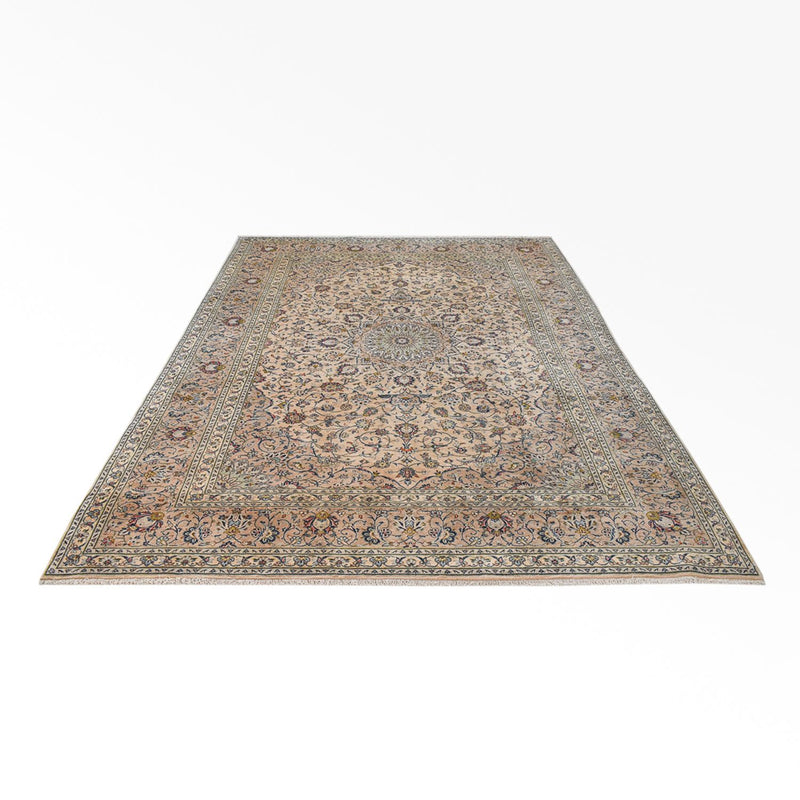 カシャーン 絨毯 345x246cm - ペルシャ絨毯