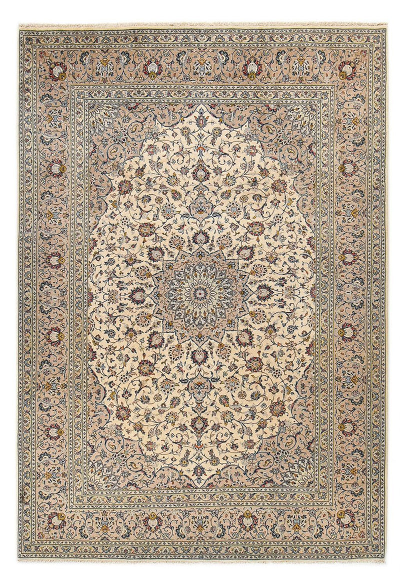 カシャーン 絨毯 347x244cm - ペルシャ絨毯