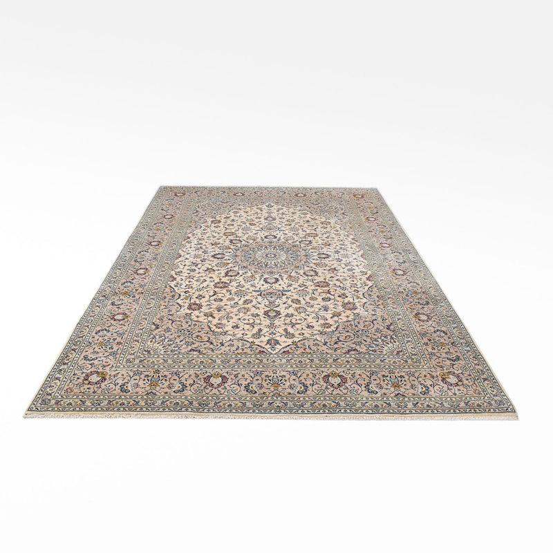 カシャーン 絨毯 347x244cm - ペルシャ絨毯