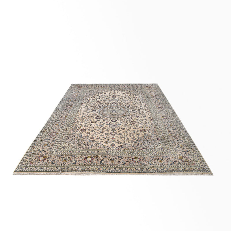 カシャーン 絨毯 350x248cm - ペルシャ絨毯