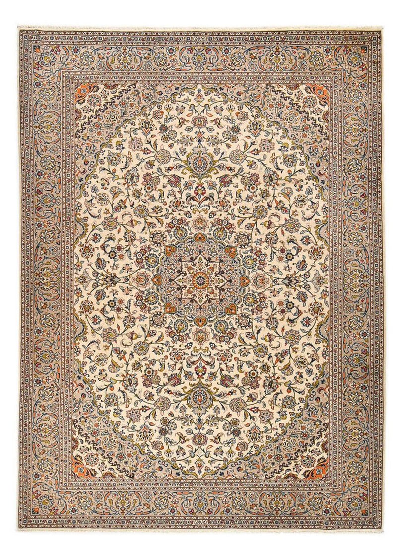 カシャーン 絨毯 353x254cm - ペルシャ絨毯