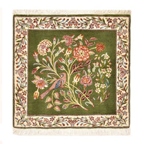 ラフサンジャン 絨毯 60x60cm - ペルシャ絨毯 – product image