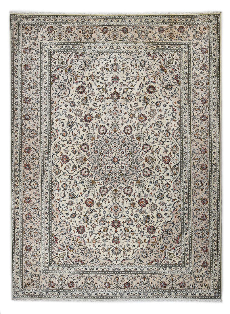 カシャーン 絨毯 347x253cm - ペルシャ絨毯