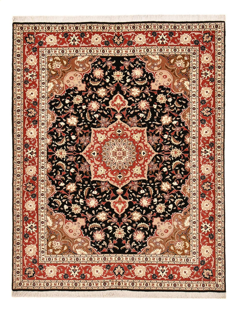 タブリーズ - 50 Raj 絨毯 200x153cm - ペルシャ絨毯