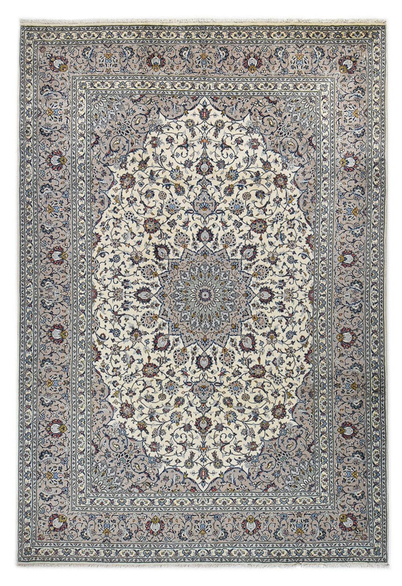 カシャーン 絨毯 350x246cm - ペルシャ絨毯