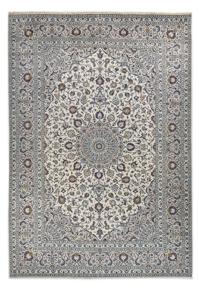 カシャーン 絨毯 354x245cm - ペルシャ絨毯