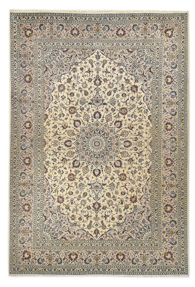カシャーン 絨毯 348x242cm - ペルシャ絨毯