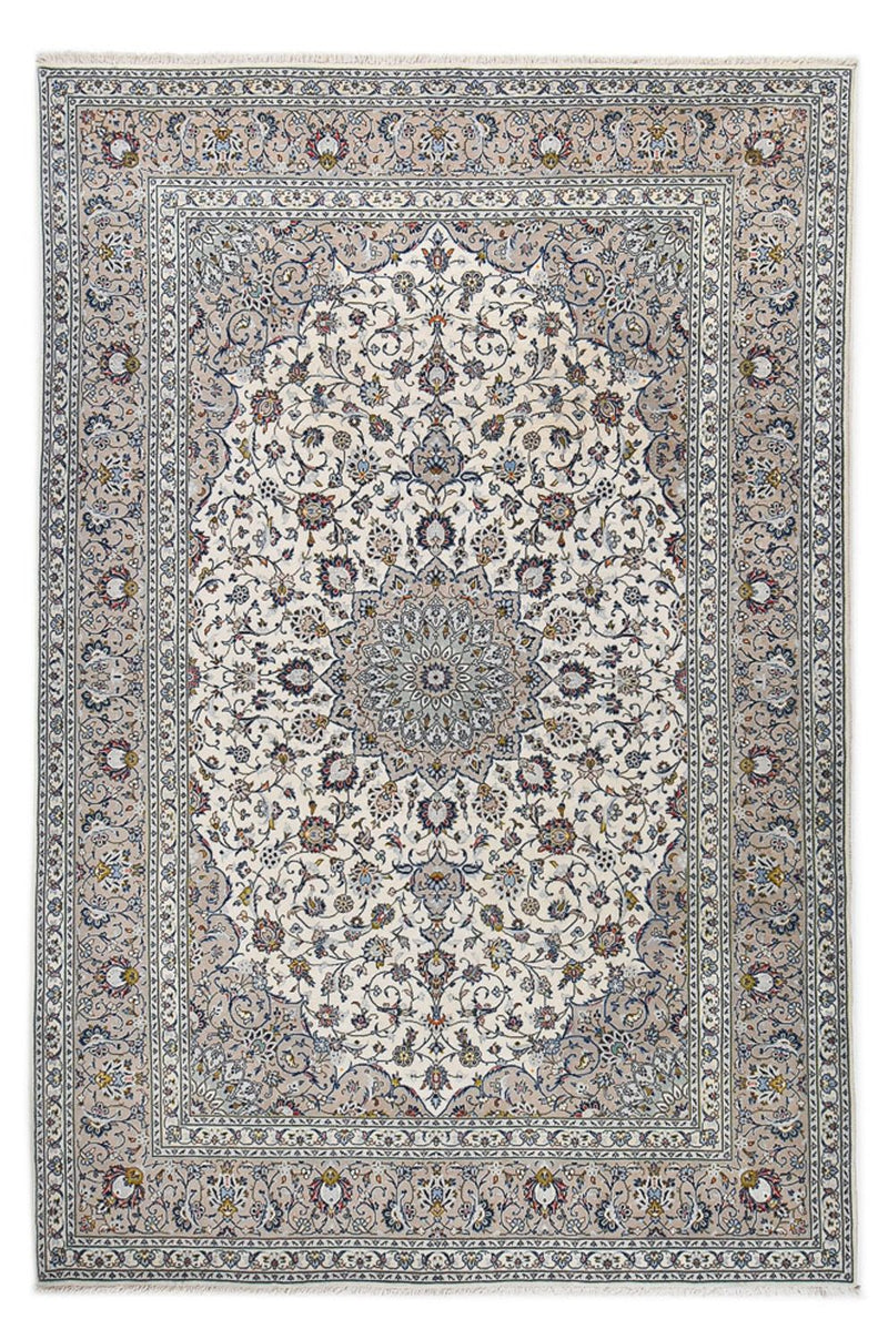 カシャーン 絨毯 368x249cm - ペルシャ絨毯