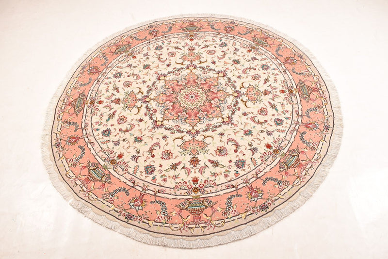 タブリーズ - 60 Raj 絨毯 200x200cm - ペルシャ絨毯