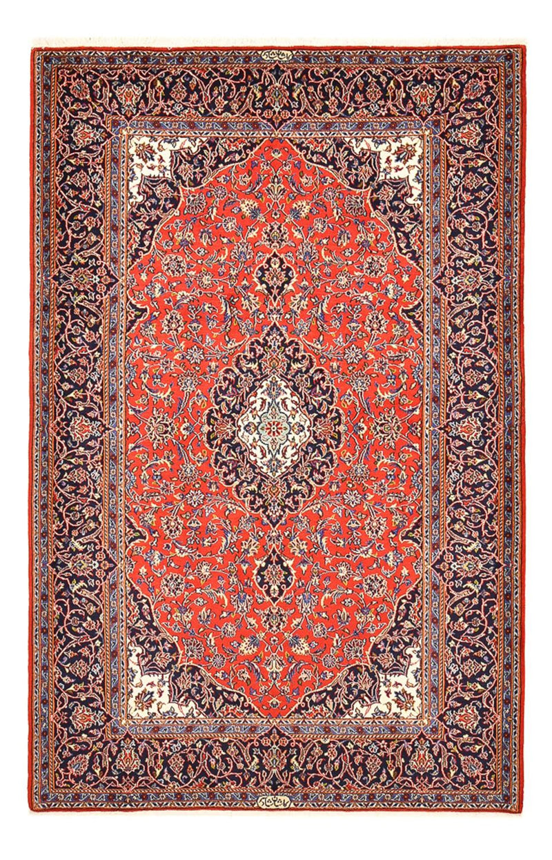 カシャーン 絨毯 227x150cm - ペルシャ絨毯