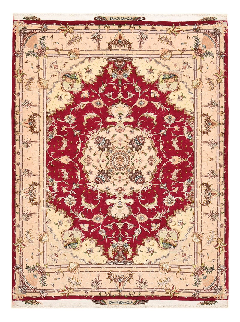 タブリーズ - 50 Raj 絨毯 210x154cm - ペルシャ絨毯