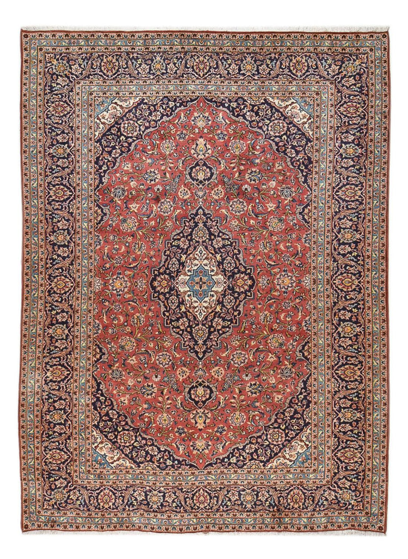 カシャーン 絨毯 340x248cm - ペルシャ絨毯