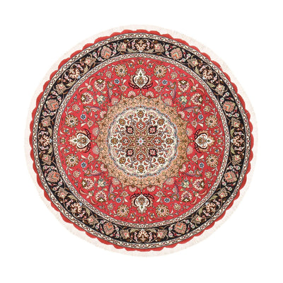 タブリーズ - 50 Raj 絨毯 150x150cm - ペルシャ絨毯