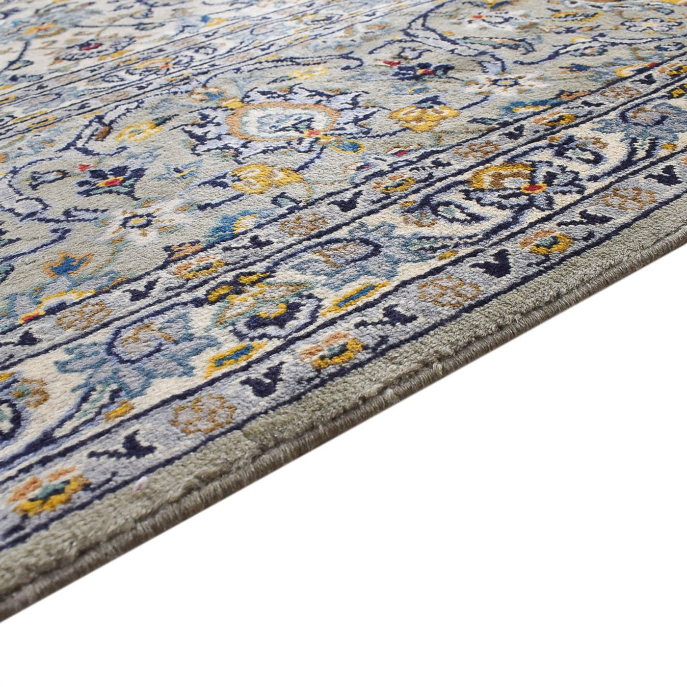 カシャーン 絨毯 350x285cm - ペルシャ絨毯
