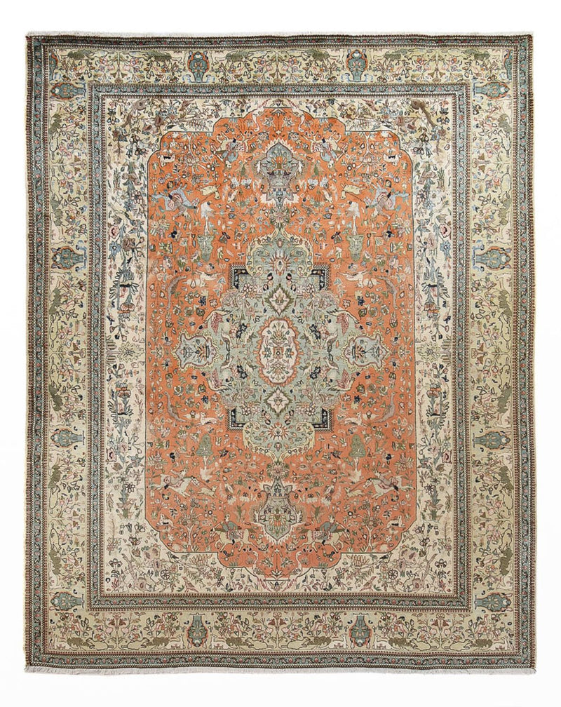 タバタバイ 絨毯 372x297cm - ペルシャ絨毯