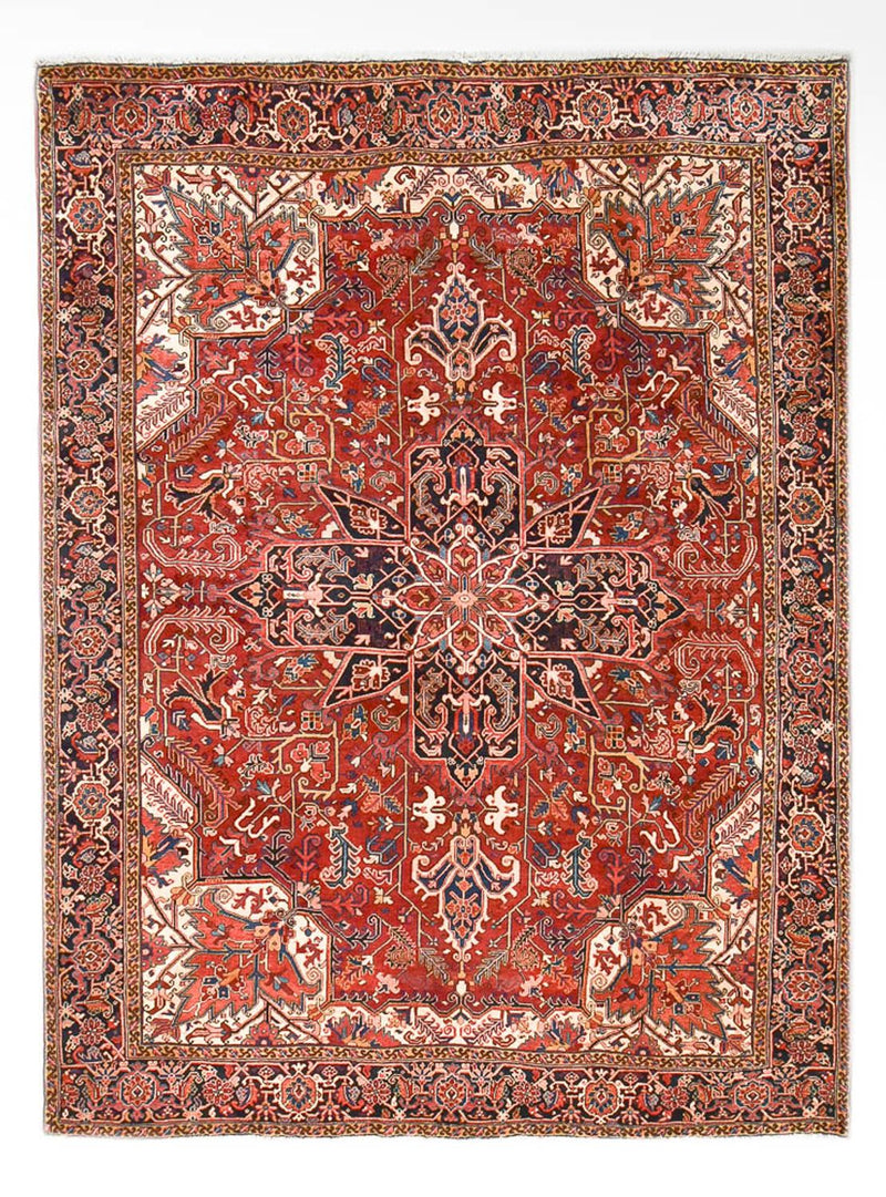 ヘリーズ 絨毯 386x282cm - ペルシャ絨毯