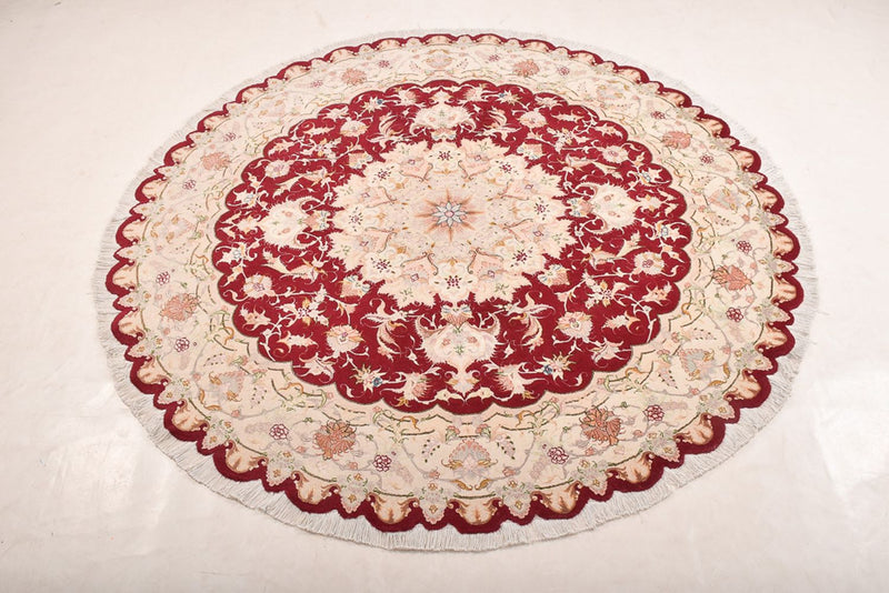 タブリーズ - 50 Raj 絨毯 200x200cm - ペルシャ絨毯