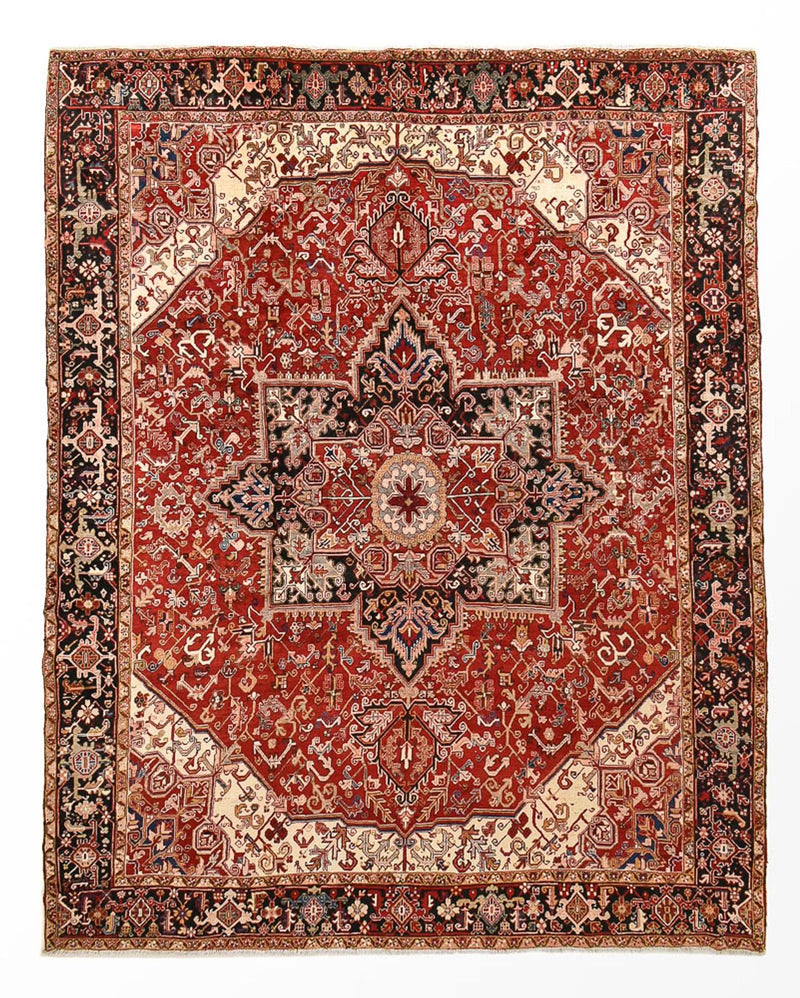 ヘリーズ 絨毯 402x332cm - ペルシャ絨毯