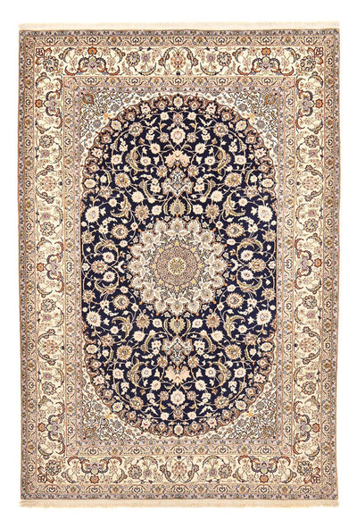 イスファハン 絨毯 203x304cm - ペルシャ絨毯