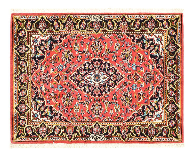 カシャーン 絨毯 100x70cm - ペルシャ絨毯