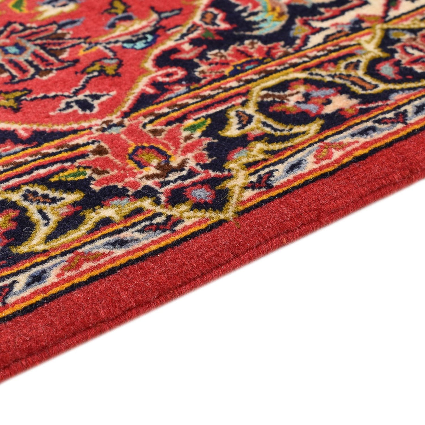 カシャーン 絨毯 100x70cm - ペルシャ絨毯