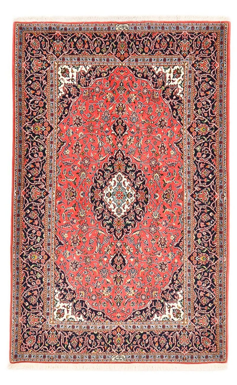 カシャーン 絨毯 217x138cm - ペルシャ絨毯