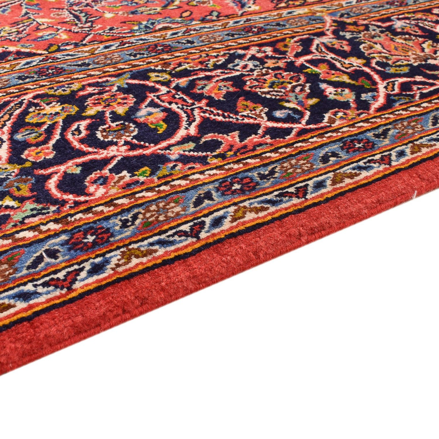 カシャーン 絨毯 225x142cm - ペルシャ絨毯