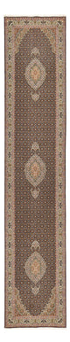 タブリーズ - 50 Raj 絨毯 390x82cm - ペルシャ絨毯