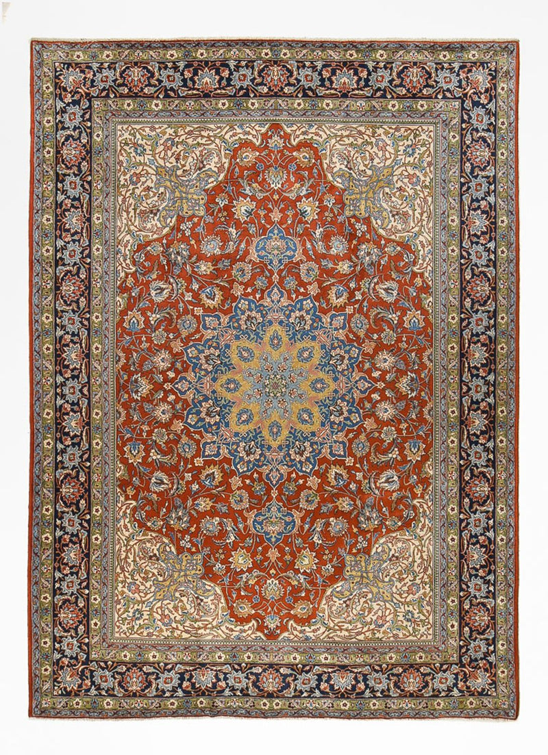 サルーク 絨毯 346x247cm - ペルシャ絨毯