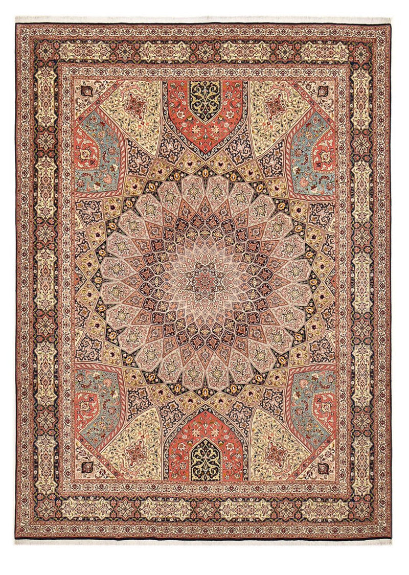 タブリーズ - 50 Raj 絨毯 396x298cm - ペルシャ絨毯