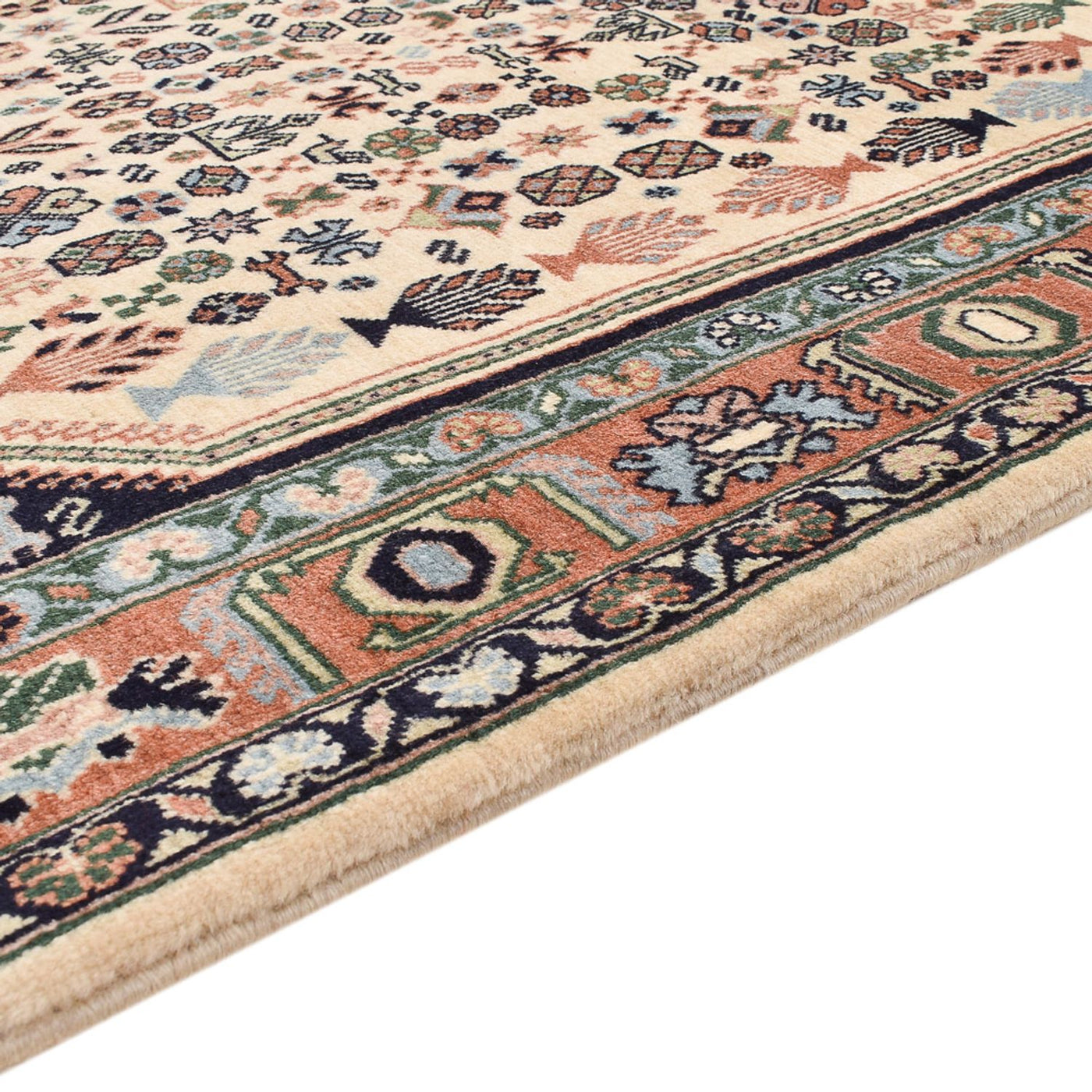 カシュクリ 絨毯 209x145cm - ペルシャ絨毯