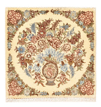 ラフサンジャン 絨毯 53x53cm - ペルシャ絨毯 – product image