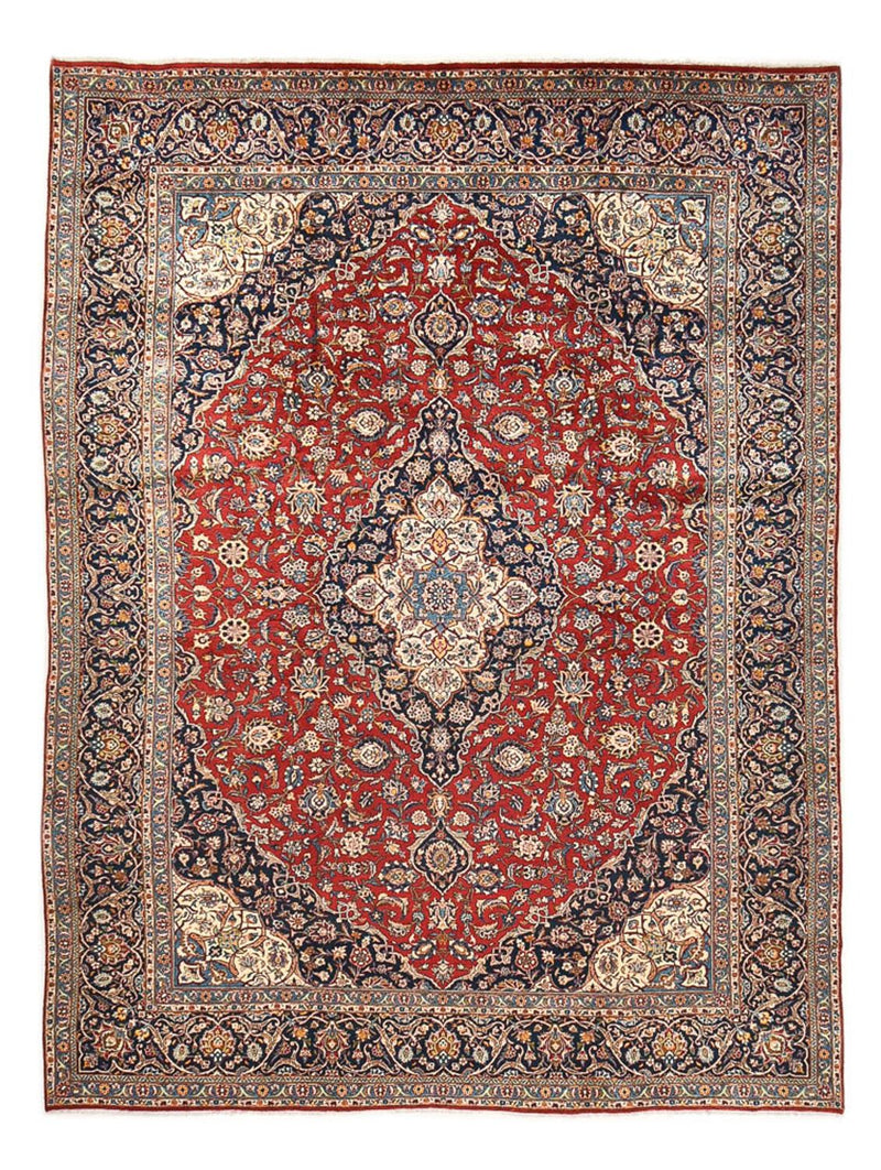 カシャーン 絨毯 437x318cm - ペルシャ絨毯