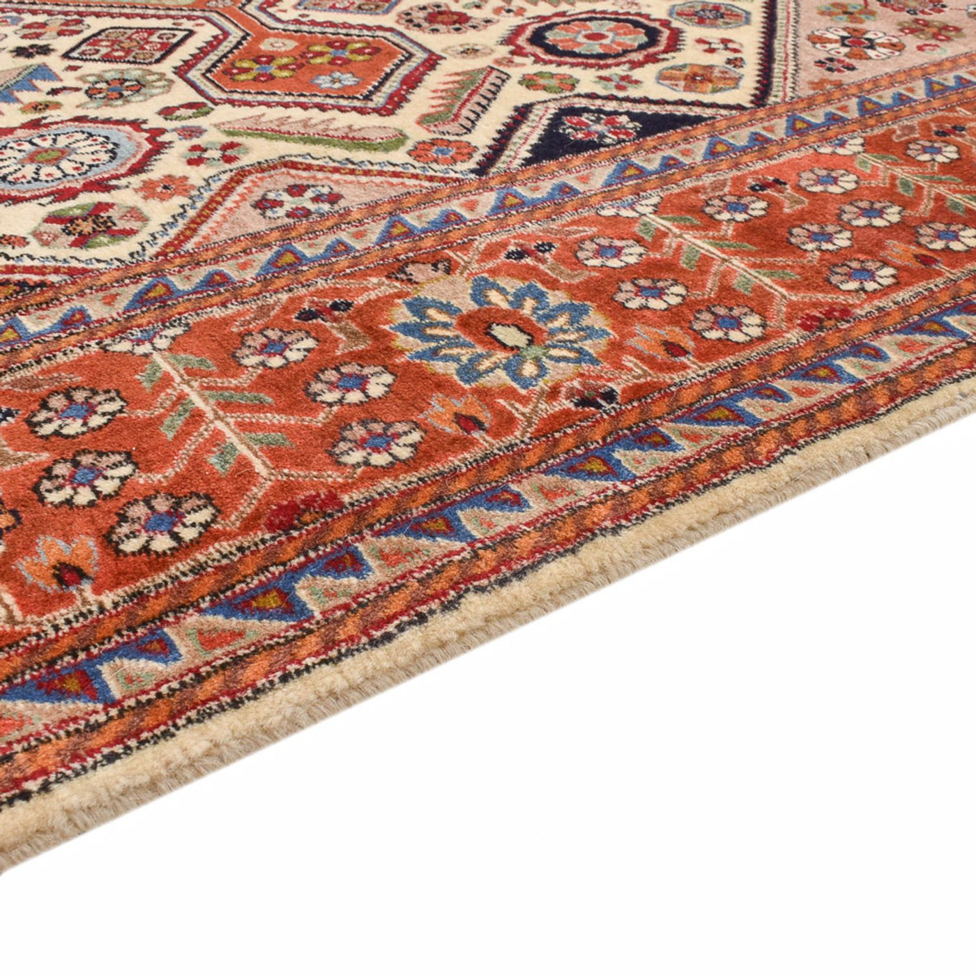 カシュクリ 絨毯 218x142cm - ペルシャ絨毯