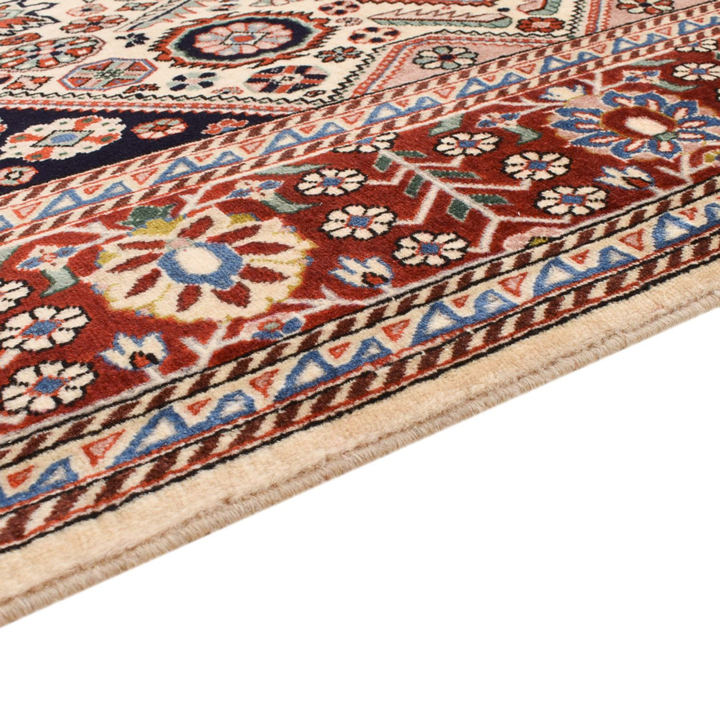 カシュクリ 絨毯 215x146cm - ペルシャ絨毯