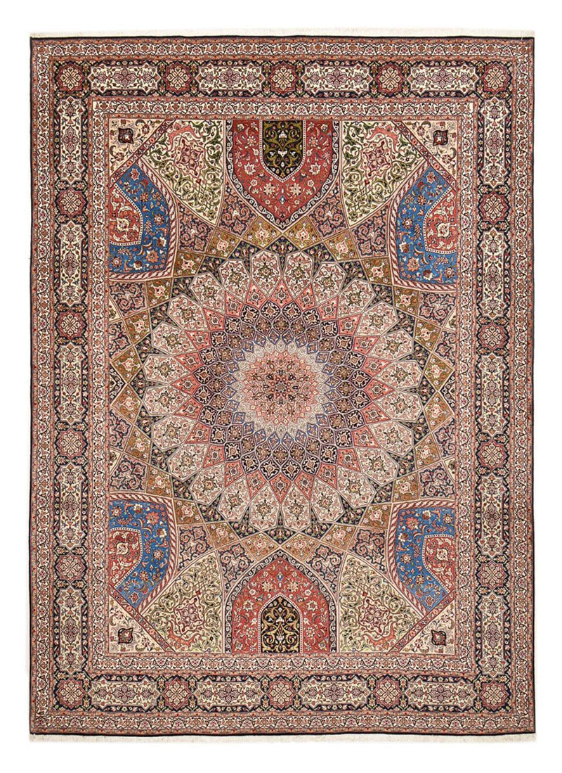 タブリーズ - 50 Raj 絨毯 411x302cm - ペルシャ絨毯