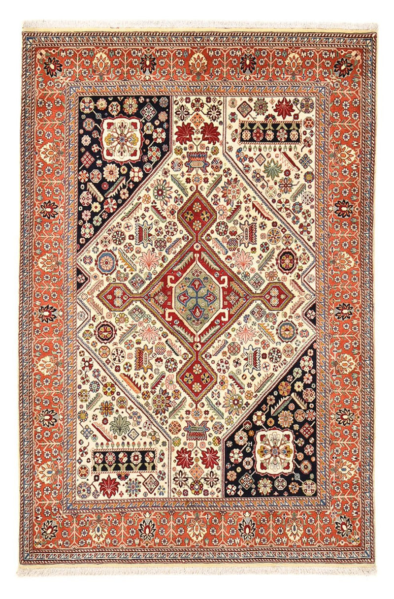 カシュクリ 絨毯 216x148cm - ペルシャ絨毯