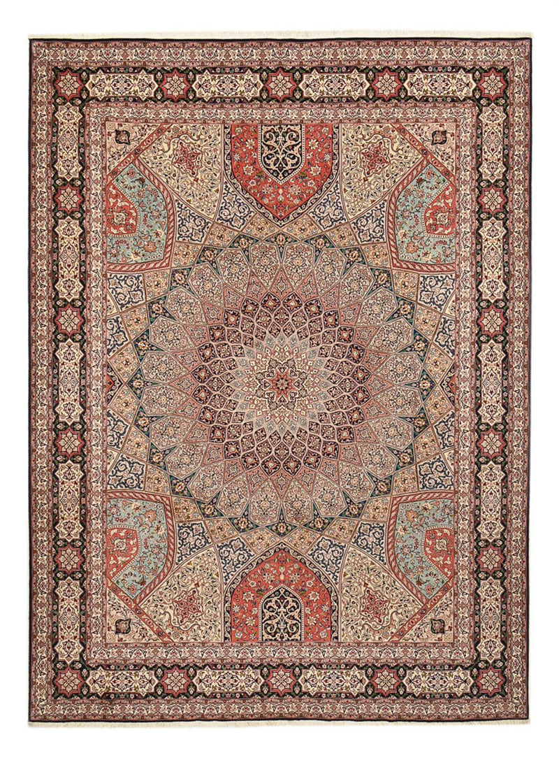 タブリーズ - 50 Raj 絨毯 400x303cm - ペルシャ絨毯