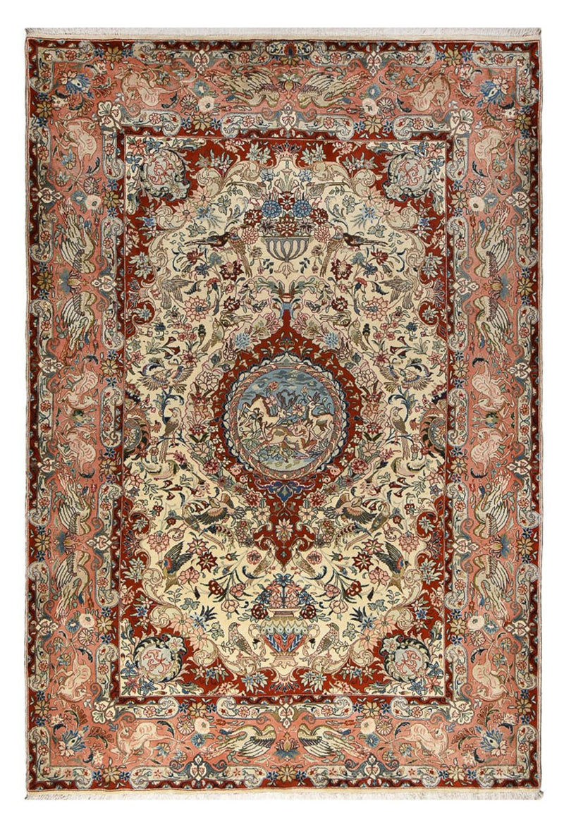 カシャーン 絨毯 322x221cm - ペルシャ絨毯