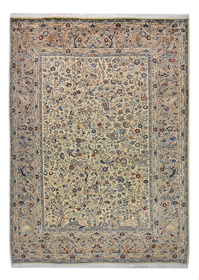 カシャーン 絨毯 352x249cm - ペルシャ絨毯