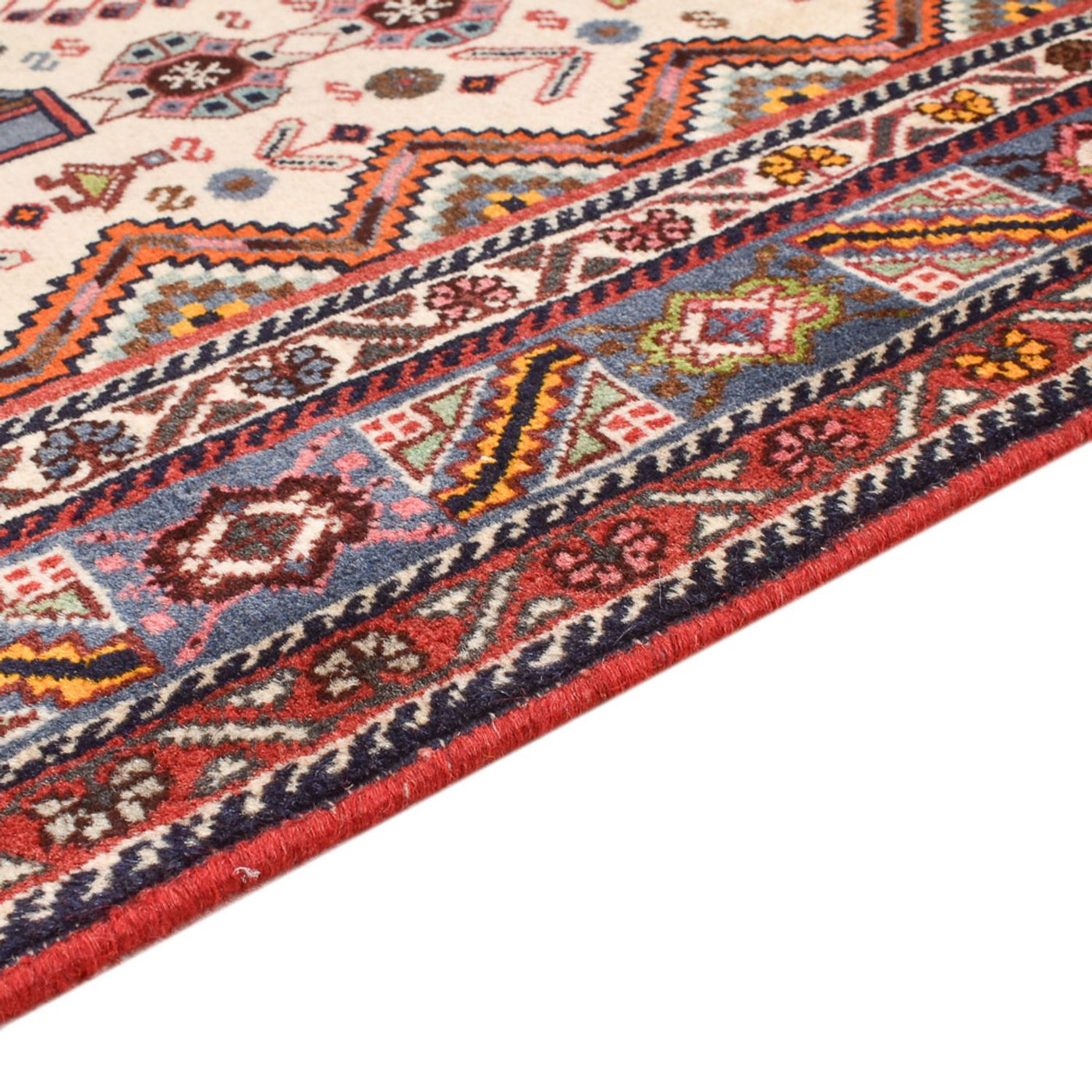 カシュクリ 絨毯 197x140cm - ペルシャ絨毯