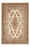 ラフサンジャン 絨毯 205x309cm - ペルシャ絨毯 - 長方形 / ダークベージュ / 205 x 309 cm 長方形