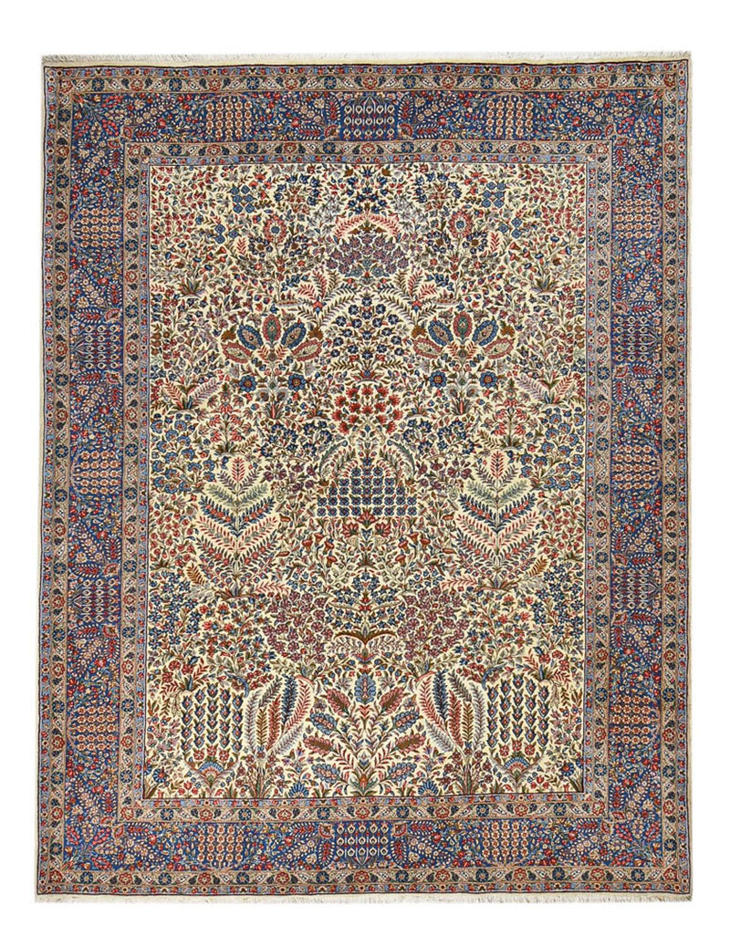 ラフサンジャン 絨毯 348x252cm - ペルシャ絨毯