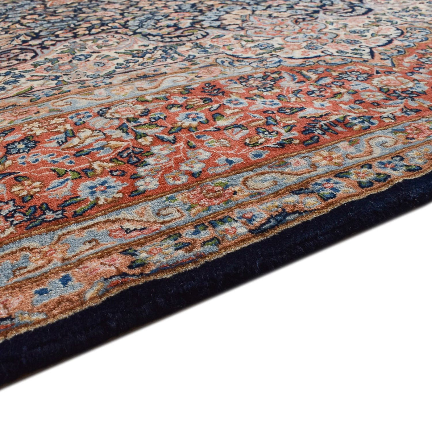 ラフサンジャン 絨毯 355x242cm - ペルシャ絨毯