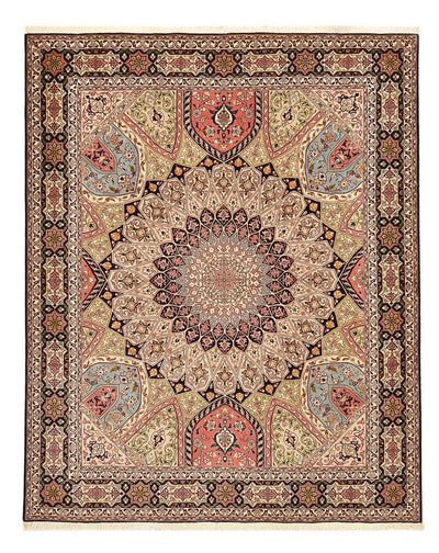 タブリーズ - 50 Raj 絨毯 208x250cm - ペルシャ絨毯