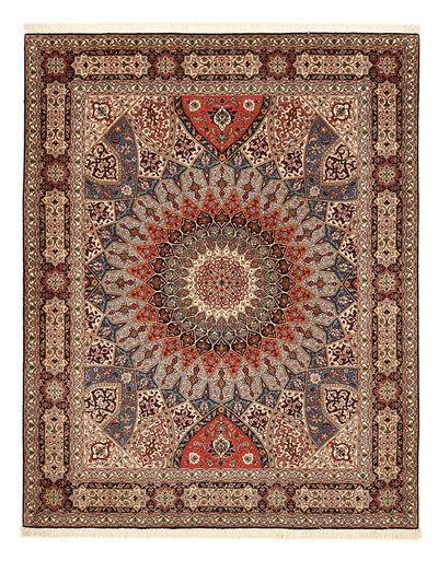 タブリーズ - 50 Raj 絨毯 205x255cm - ペルシャ絨毯