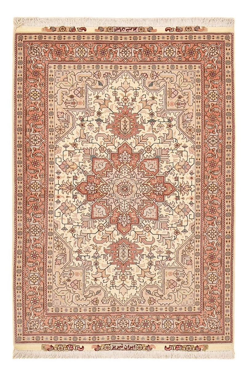タブリーズ - 50 Raj 絨毯 161x105cm - ペルシャ絨毯