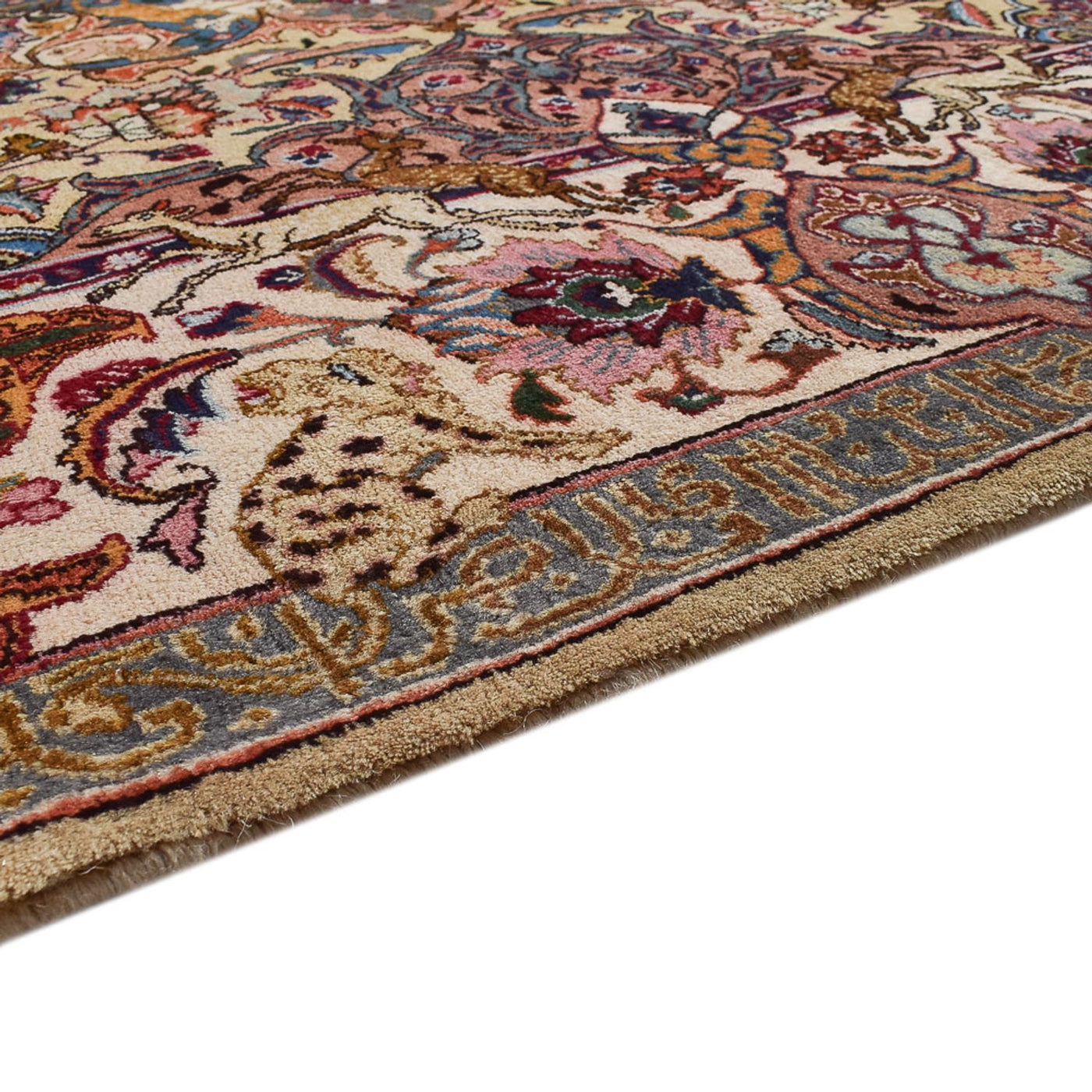 カシャーン 絨毯 332x241cm - ペルシャ絨毯